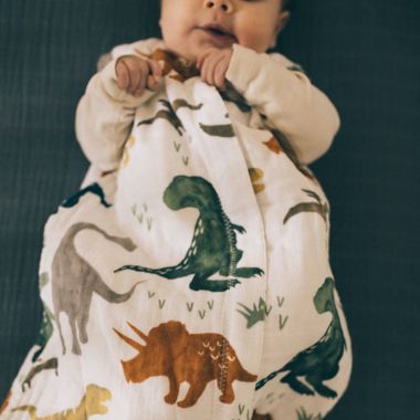 Little Unicorn Cotton Muslin Sleep Bag. View a larger version of this product image.