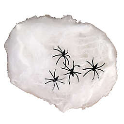 H for Happy™ Bagged Spiderweb Halloween Decoration in White