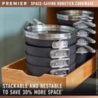 Alternate image 4 for Calphalon&reg; Premier&trade; Space Saving Nonstick Hard-Anodized 10-Piece Cookware Set