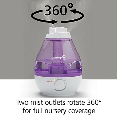 Safety 1st&reg; 360 Degree Cool Mist Ultrasonic Humidifier in Purple. View a larger version of this product image.