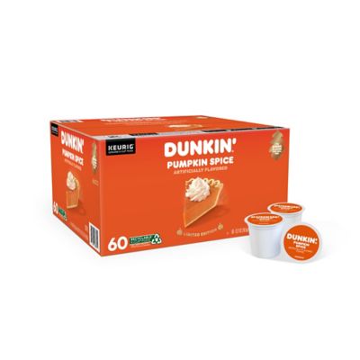 Dunkin&#39; Donuts&reg; Pumpkin Spice Flavored Coffee Keurig&reg; K-Cup&reg; Pods 60-Count