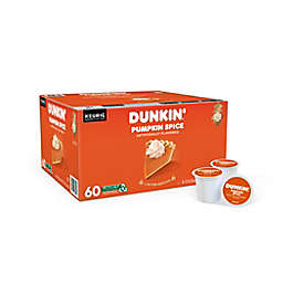 Dunkin' Donuts® Pumpkin Spice Flavored Coffee Keurig® K-Cup® Pods 60-Count