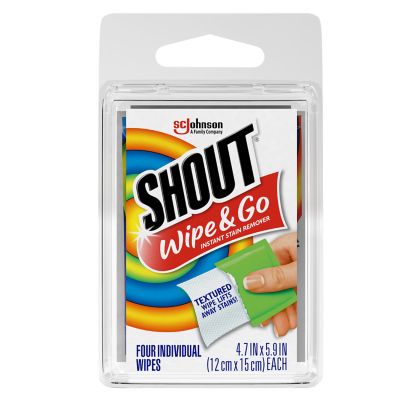 Shout&reg; Wipe &amp; Go&trade; 4-Count Stain Remover