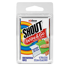 Shout® Wipe & Go™ 4-Count Stain Remover