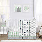 Alternate image 0 for Sweet Jojo Designs Mod&reg; Arrow Crib Bedding Collection in Grey/Mint