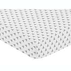 Alternate image 6 for Sweet Jojo Designs Mod Arrow 4-Piece Crib Bedding Set in Mint/Coral