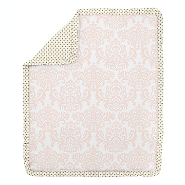 Sweet Jojo Designs Amelia Crib Bedding Collection in Pink/Gold. View a larger version of this product image.