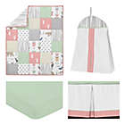 Alternate image 1 for Sweet Jojo Designs&reg; Woodsy 4-Piece Crib Bedding Set in Mint/Coral