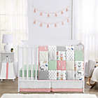 Alternate image 0 for Sweet Jojo Designs&reg; Woodsy 4-Piece Crib Bedding Set in Mint/Coral