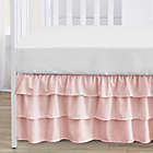 Alternate image 1 for Sweet Jojo Designs&reg; Harper 4-Piece Crib Bedding Set in Blush/White