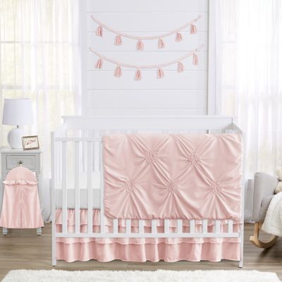 Hot Pink Hearts Gerber Baby Girl Crib Sheet 