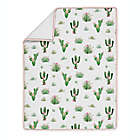 Alternate image 3 for Sweet Jojo Designs&reg; Cactus Floral 4-Piece Crib Bedding Set in Blush/Green