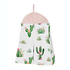 Alternate image 5 for Sweet Jojo Designs&reg; Cactus Floral 4-Piece Crib Bedding Set in Blush/Green