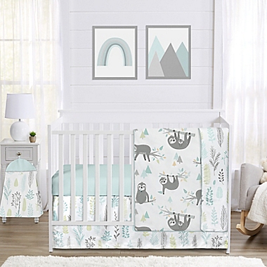 Sweet Jojo Designs Sloth Crib Bedding Collection. View a larger version of this product image.