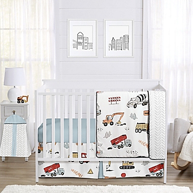 Sweet Jojo Designs&reg; Construction Truck Nursery Bedding Collection<br />. View a larger version of this product image.