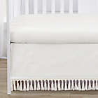 Alternate image 3 for Sweet Jojo Designs&reg; Boho Fringe 4-Piece Crib Bedding Set in Ivory/White