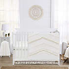 Alternate image 0 for Sweet Jojo Designs&reg; Boho Fringe 4-Piece Crib Bedding Set in Ivory/White