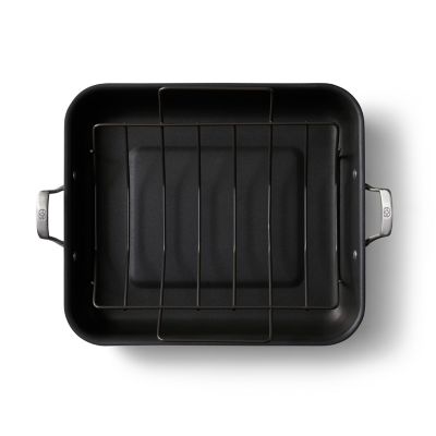 Calphalon&reg; Premier&trade; Nonstick 16-Inch Hard-Anodized Roaster