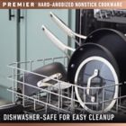 Alternate image 2 for Calphalon&reg; Premier&trade; Nonstick 16-Inch Hard-Anodized Roaster