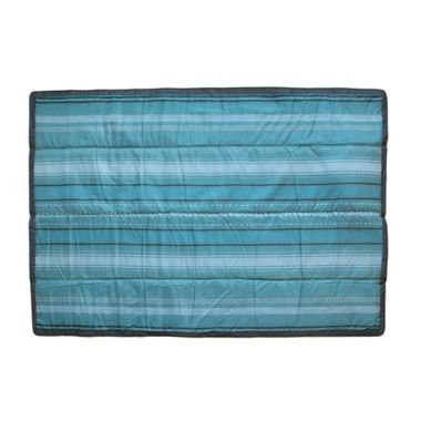 Little Unicorn 5' x 7' Outdoor Blanket in Shoreline Stripe. View a larger version of this product image.