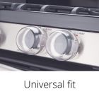 Alternate image 4 for Safety 1st&reg; Easy Install Clear View 5-Pack Stove Knob Covers