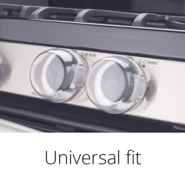 Safety 1st&reg; Easy Install Clear View 5-Pack Stove Knob Covers. View a larger version of this product image.