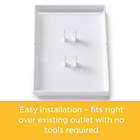 Alternate image 3 for Safety 1st&reg; OutSmart&trade; 2-Pack Outlet Shields in White