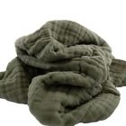 Alternate image 1 for Little Unicorn&reg; Fern Cotton Muslin Baby Receiving Quilt in Green