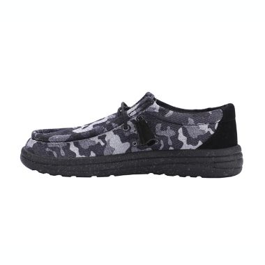 Lamo&reg; Paulie Kids Casual Shoe in Charcoal. View a larger version of this product image.