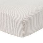Alternate image 0 for Little Unicorn&reg; Organic Cotton Muslin Crib Sheet in Sand Stripe