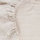 Alternate image 2 for Little Unicorn&reg; Organic Cotton Muslin Crib Sheet in Sand Stripe
