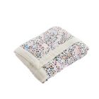 Alternate image 1 for Little Unicorn&reg; Pressed Petals Cotton Muslin Baby Receiving Quilt in Pink