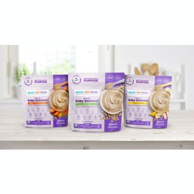 Ready, Set, Food!&trade; 8 oz. Organic Original Baby Oatmeal. View a larger version of this product image.