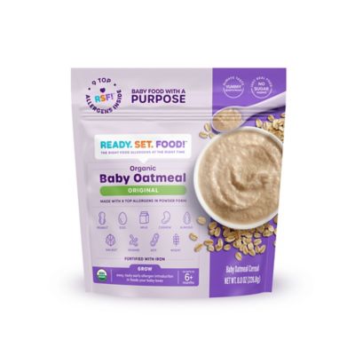 Ready, Set, Food!&trade; 8 oz. Organic Original Baby Oatmeal