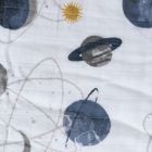 Alternate image 2 for Little Unicorn Planetary Cotton Muslin Quilted Throw