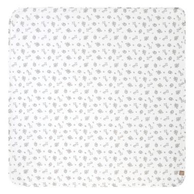 My Tiny Moments&reg; Elephant 2-Piece Swaddle Blanket and Plush Animal Toy Gift Set in Grey. View a larger version of this product image.