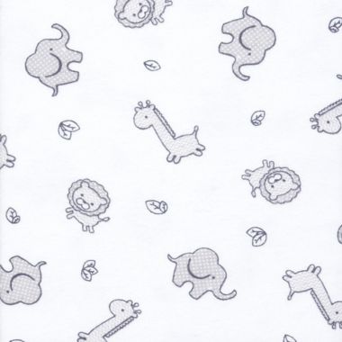 My Tiny Moments&reg; Elephant 2-Piece Swaddle Blanket and Plush Animal Toy Gift Set in Grey. View a larger version of this product image.