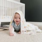 Alternate image 6 for My Tiny Moments&reg; Lion 2-Piece Swaddle Blanket and Plush Animal Toy Gift Set in Brown