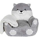 Alternate image 0 for Toddler Fox Plush Character Chair by Cuddo Buddies with Blanket