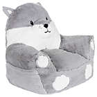 Alternate image 1 for Toddler Fox Plush Character Chair by Cuddo Buddies with Blanket