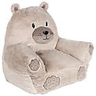 Alternate image 1 for Toddler Bear Plush Character Chair by Cuddo Buddies with Blanket