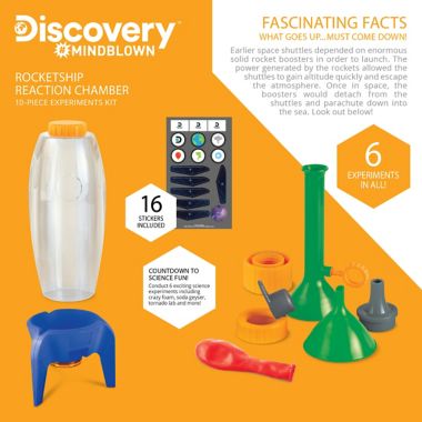 Discovery&trade; #MINDBLOWN Rocketship Experiment Kit. View a larger version of this product image.