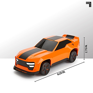 Sharper Image&reg; Toy RC Drift Racer Muscle Car in Orange. View a larger version of this product image.