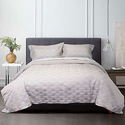 Canadian Living Bridgewater 3-Piece King Duvet Cover Set in Taupe