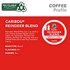Alternate image 4 for Caribou Coffee&reg; Reindeer Blend Keurig&reg; K-Cup&reg; Pods 22-Count