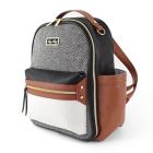 Alternate image 1 for Itzy Ritzy&reg; Mini Backpack Diaper Bag in Coffee &amp; Cream
