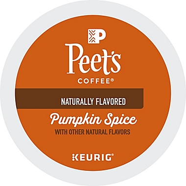 Peet&#39;s Coffee&reg; Pumpkin Spice Coffee Keurig&reg; K-Cup&reg; Pods 22-Count. View a larger version of this product image.