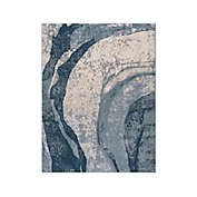 Madison Park&reg; Grace Abstract Wave Area Rug in Blue