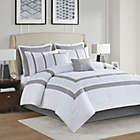 Alternate image 1 for 510 Design Powell 8-Piece Embroidered King Comforter Set in White