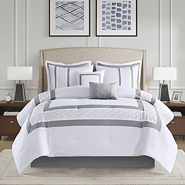 510 Design Powell 8-Piece Embroidered Comforter Set. View a larger version of this product image.